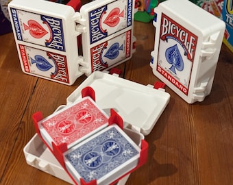 3D Printed Bicycle Playing Cards Box: Snap-Fit Storage