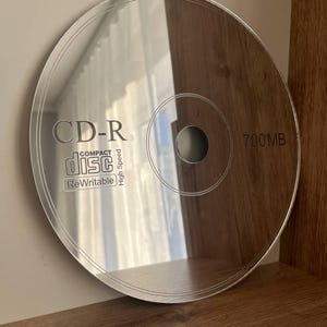Mirror Art for Wall, CD Mirror, Mirror Art Deco, Housewarming Gift, Mirrored Wall Decor, bedroom mirror, mirror decor for living room