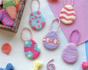 Easter Ornaments, Punch Easter Tree Ornaments