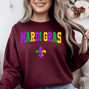 マルディグラ PNG | カーニバル パーティー デジタル ダウンロード | フルール ド リス ニューオーリンズ デザイン