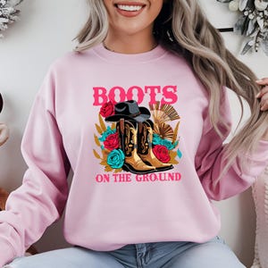 Boots on the Ground PNG & SVG | Western Cowboy Boot Digital Design