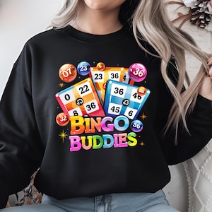 Bingo Buddies PNG & SVG | Bingo Night Digital Art | Fun Bingo Clipart