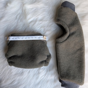 Cloth diaper, weaning diaper, 100% merino wool, weaning set, baby diaper, baby pants, diaper, cowboy pants