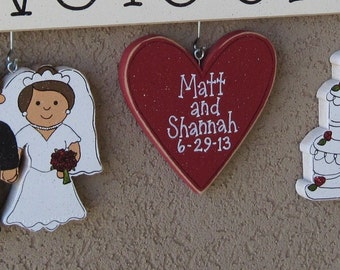 MONTHLY WELCOME Wedding or Anniversary Decorations (no sign included) for wall and home decor