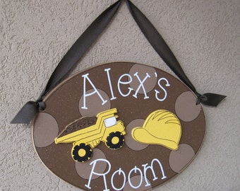 Custom Personalized Name or Word Oval Sign for children, home, desk, shelf, decor