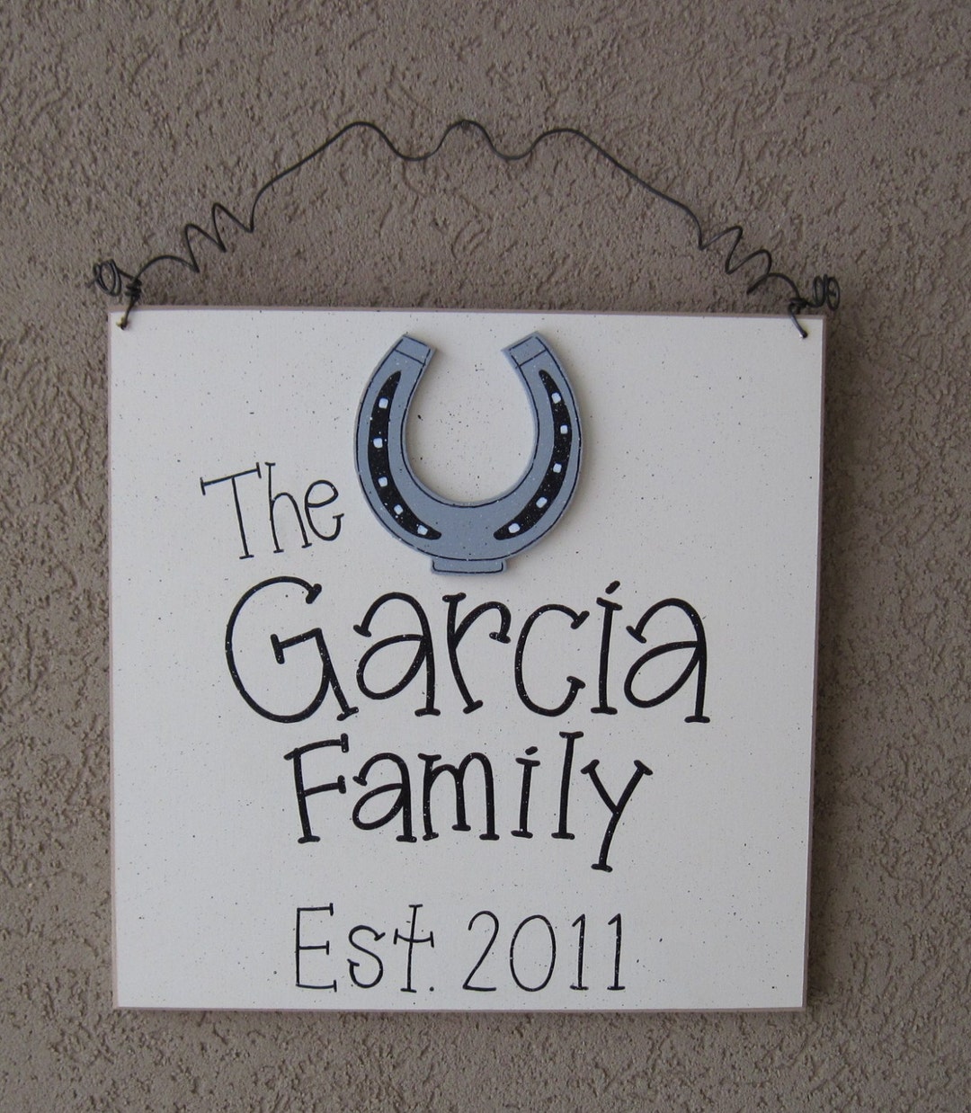 Personalized Family Name Sign, Custom Hand-painted Decor - Etsy