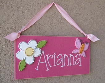 CUSTOM PERSONALIZED Name or word Sign for children, home, desk, shelf, decor