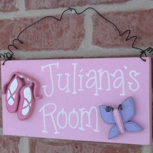 Custom Personalized Name or Word Sign for children, home, desk, shelf, decor image 3