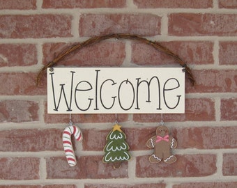 Monthly WELCOME SIGN (DECEMBER) for wall and home decor