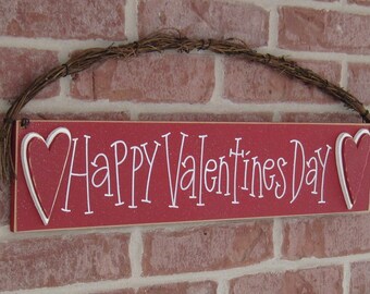 HAPPY VALENTINES SIGN for wall, February and home decor