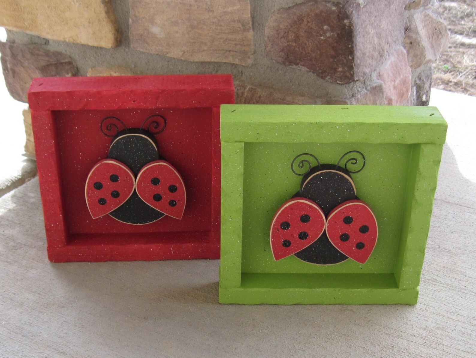 LADY BUG FRAME Etsy