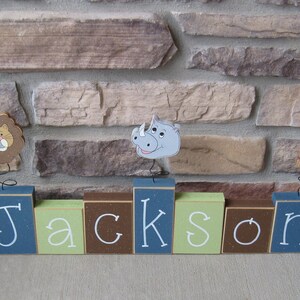 CUSTOM Name or Word BLOCKS for children, home, desk, shelf, decor