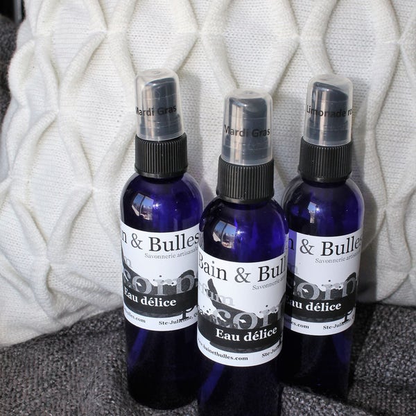 Brume de corps, Eau délice, eau parfumée, voile parfumé, eau de toilette, perfume, nouveau flacon