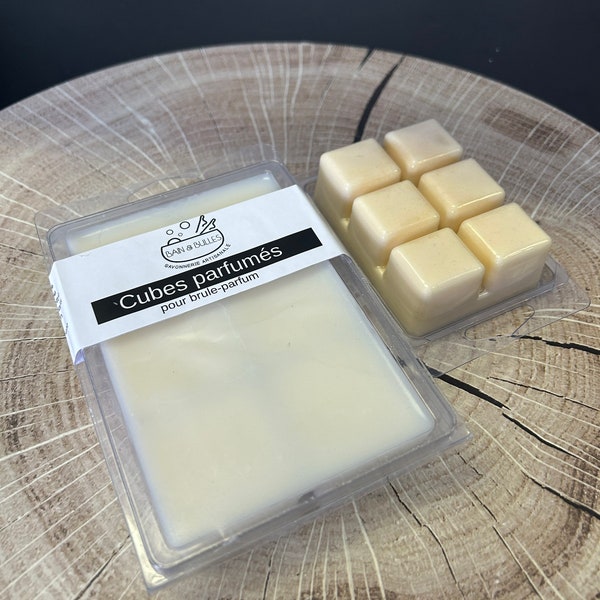 Cubes parfumés pour diffuseur, brule-parfum, wax tart, tart warmer