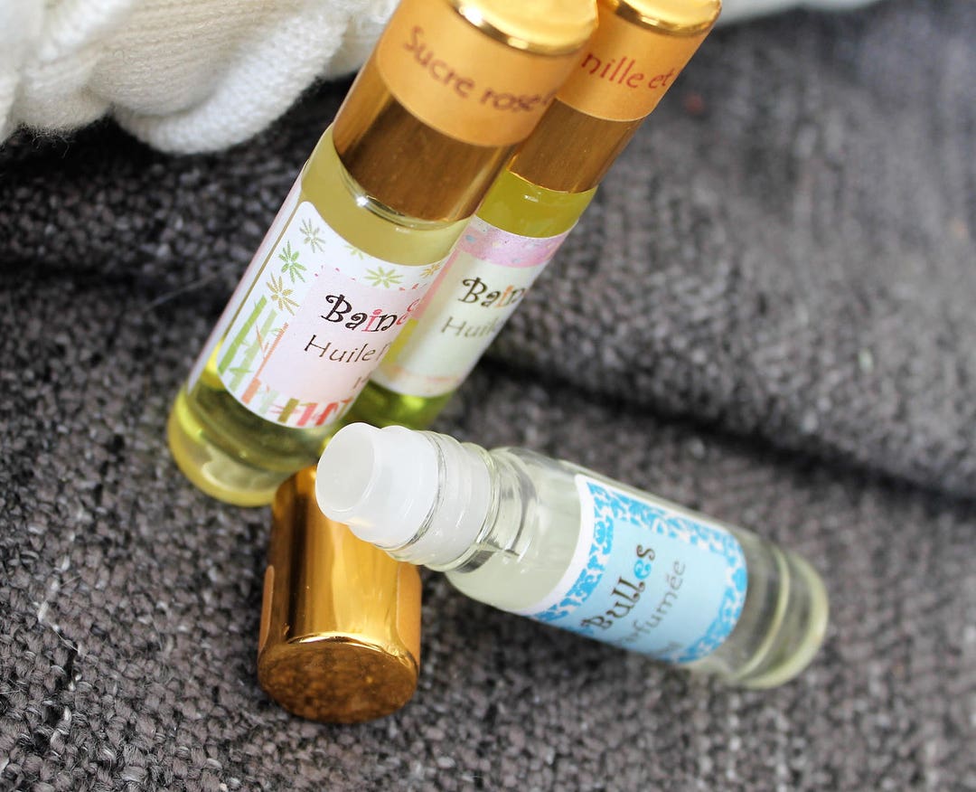 Huile Parfumée De Corps, Parfum Roll-on, Parfum Flacon à Bille, Parfum