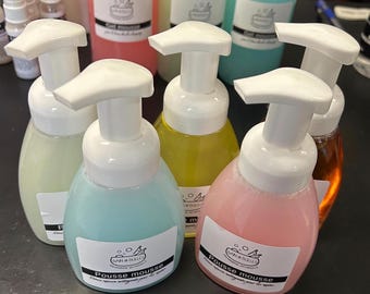 Handmade Foaming Hand Soap: Coconut & Olive Oil, Vegan