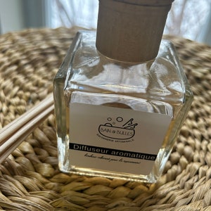 Diffuseur aromatique avec bâton de rotin de bambou, parfum de maison, reed diffuser, house perfume, home fragrance image 7