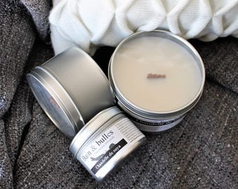 Chandelle  14oz de cire de soya, massage, candle, natural candle, vegan, sans ogm, soywax candle