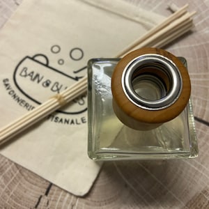 Diffuseur aromatique avec bâton de rotin de bambou, parfum de maison, reed diffuser, house perfume, home fragrance image 3