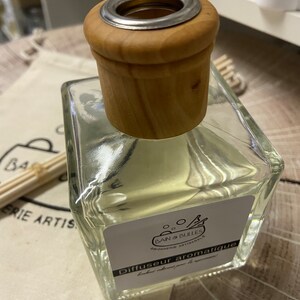 Diffuseur aromatique avec bâton de rotin de bambou, parfum de maison, reed diffuser, house perfume, home fragrance image 6