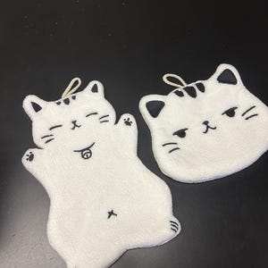 Ensemble cadeau de fête, toute occasion, article de bain, savon doux, fruité, chat afbeelding 7