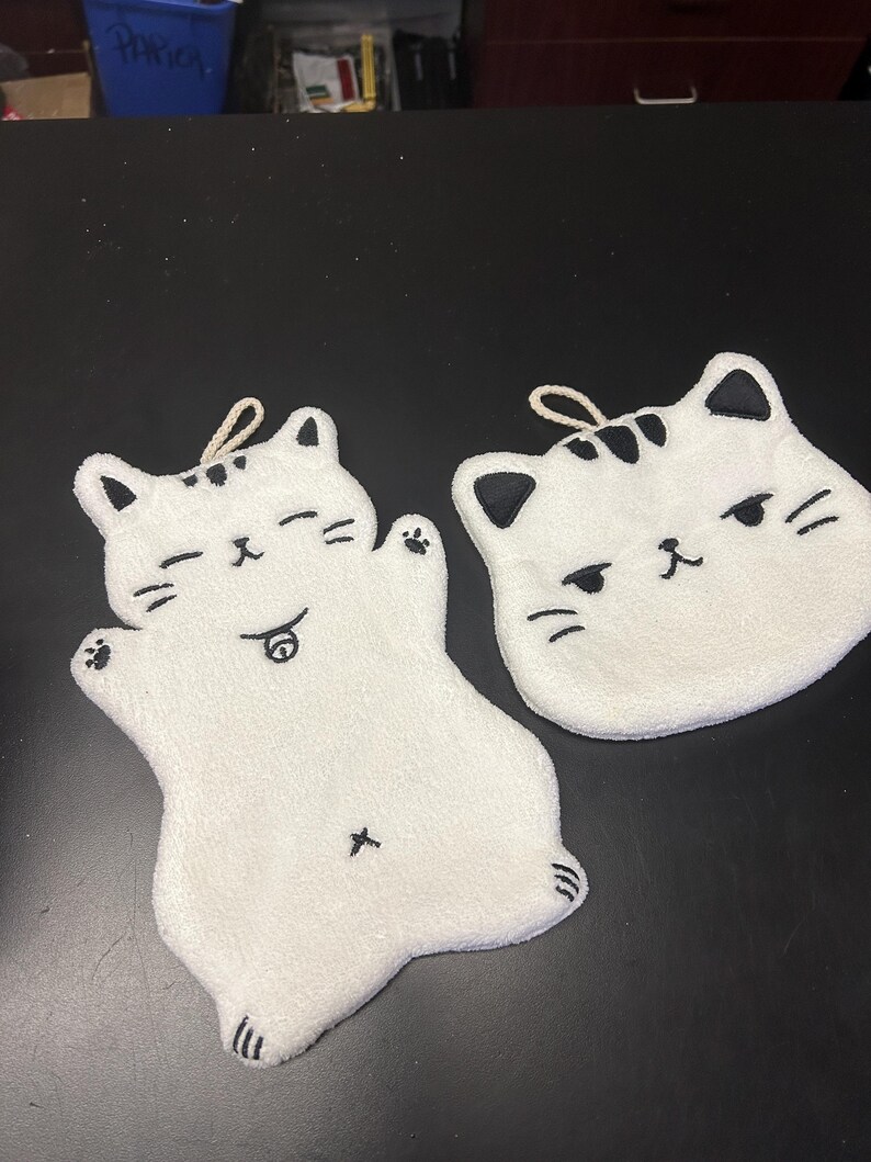 Ensemble cadeau de fête, toute occasion, article de bain, savon doux, fruité, chat afbeelding 7