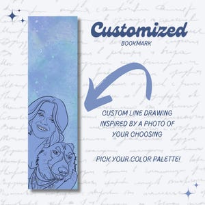Custom Portrait Bookmark