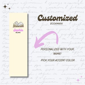 Personalized Bookmark