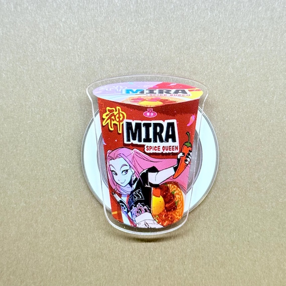 Kpop Demon Huntrix Cup Noodles Magsafe Phone Grip Charms, Kpop