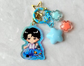 Huntrix Kpop Demon Hunters sleutelhanger bedel, Rumi, Zoey Baby, Mira sleutelhanger bedelcadeaus, verjaardagscadeau - België