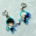 Hikaru and Yoshiki Summer Died Inspired Holographic Keychain Charms, TSHD Charms,  Hikaru Died Magnet Charms product logo