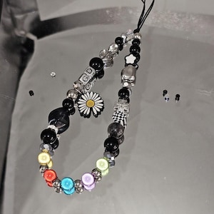 GDragon power phone charm, GDragon illustration Keychain charm, kpop style Inspired Jewelry