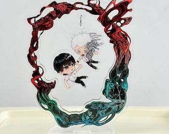 Hikaru i Yoshiki Summer Died inspirowane zawieszkami standee, zawieszkami TSHD, zawieszkami Hikaru Died