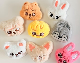 Stray Kids SKZOO Plushies charm pin, SKZOO cute charm pin, SKZ K-Pop Gifts