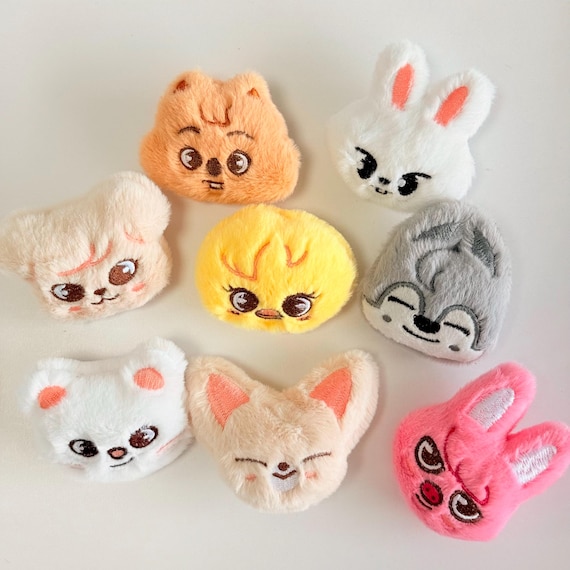 Stray Kids SKZOO Plush Charm Pin: K-pop Gift - Etsy