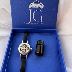 Personalized Aromatherapy Bracelet, Silver Essential Oil Bracelet, Bracelet Custom Engraved, Diffuser Jewelry Necklace, Gift for Her