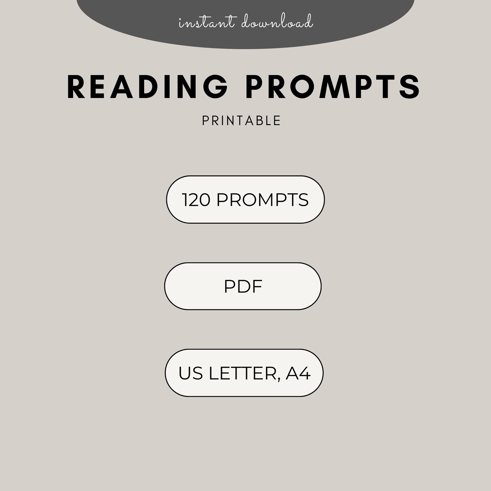 Bookish Game TBR Jar Prompts Printable Ideas to Read TBR Prompts Reader ...
