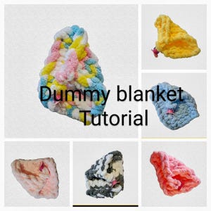 dummy blanket tutorial