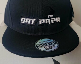 SNAPBACKS For DADS! Introducing: The Black And White Collection! Our New Embroidered Snapbacks For All The #PROUD #1 Fan Papas Everywhere!
