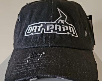 DAD Hats On SALE! Give Dads Gifts They Are #PROUD To Wear! Our Custom-Made I'm Dat Papa Embroidered Dad Hats Are For All The Proud #1 Dads!