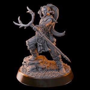 Syndra Burrfoot Resin Miniature (8k+ Resolution) TTRPG & DnD Mini for Tabletop Games, Fantasy RPGs, and Collectors