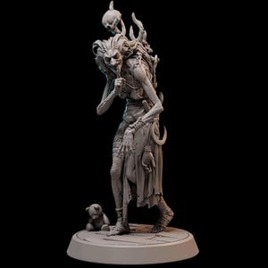 Night Hag Miniature: 8K Resin TTRPG DnD Tabletop RPG