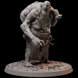 Swamp Hag Miniature (8k+ Resolution) TTRPG & DnD Mini for Tabletop Games, Fantasy RPGs, and Collectors