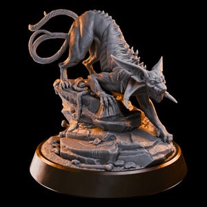Gremlincat Resin Miniature (8K+ Resolution)TTRPG & DnD Mini for Tabletop Games, Fantasy RPGs, and Collectors