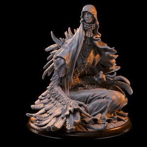 Cursed Maiden Resin Miniature (8k+ Resolution) TTRPG & DnD Mini for Tabletop Games, Fantasy RPGs, and Collectors