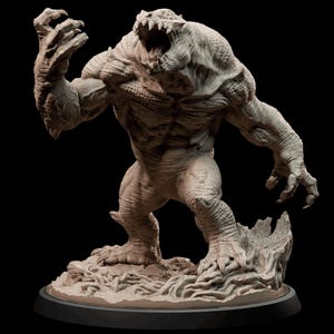 Graue Render Resin Miniatur (8k+ Auflösung) TTRPG & DnD Mini für Tabletop-Spiele, Fantasy-Rollenspiele und Sammler