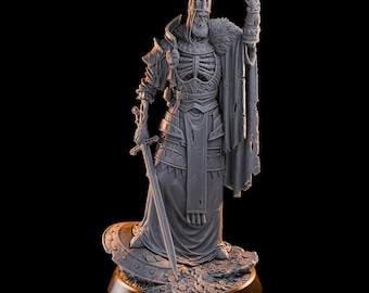Lich King-harsminiatuur: 8K+ TTRPG en DnD tabletop RPG mini