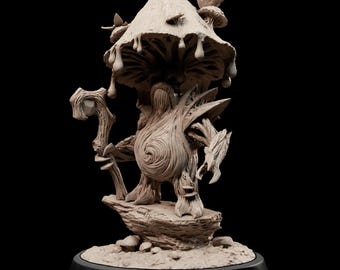 Funghy salieharsminiatuur: 8K+ TTRPG DnD Mini