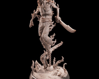 Miniatura in resina del pirata annegato: 8K+ TTRPG e DnD Mini