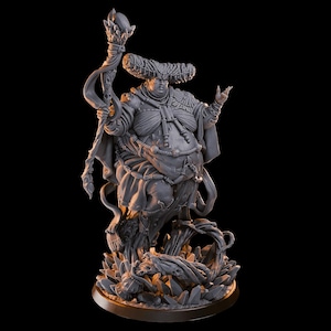 Wishgranter Resin Miniatur (8k+ Auflösung) TTRPG & DnD Mini für Tabletop-Spiele, Fantasy-Rollenspiele und Sammler